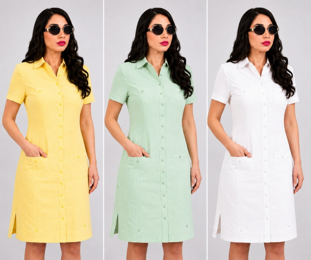Mar de lino dress